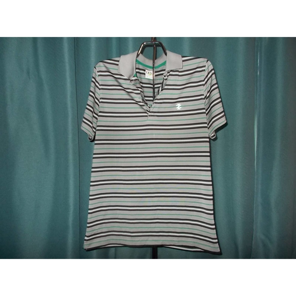 Izod striped golf polo shirt